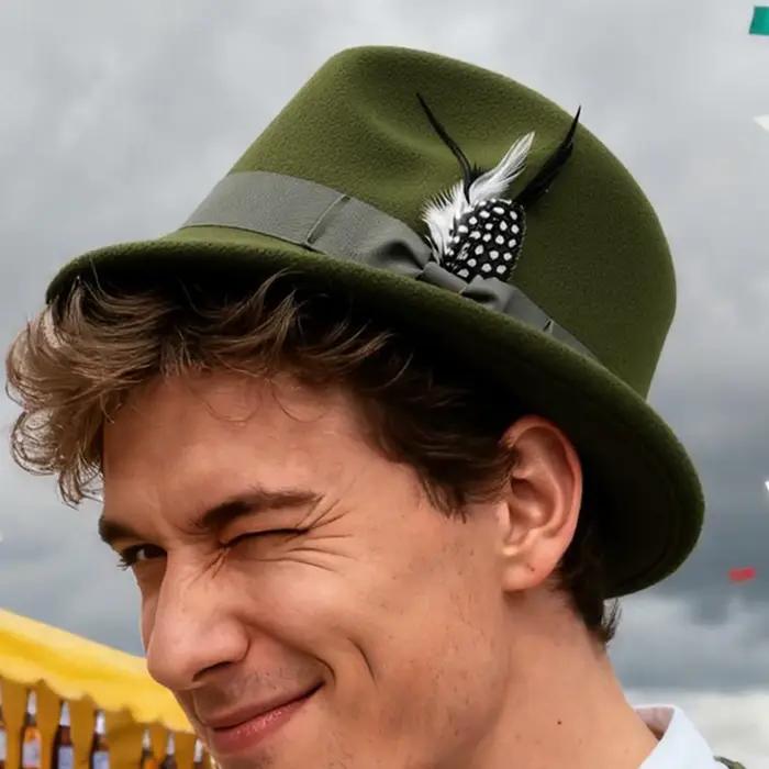 Chapeau d'Oktoberfest élégant