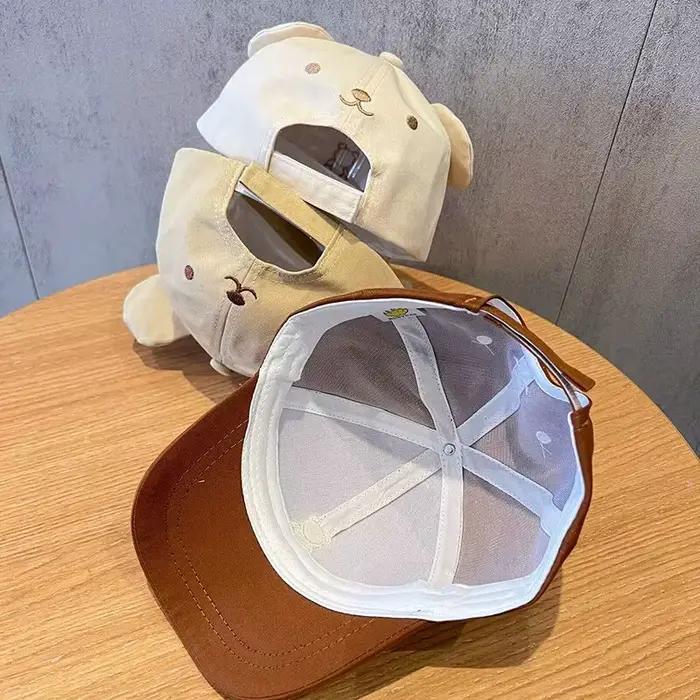 Casquette de Baseball ours de dessin animé pour bébé