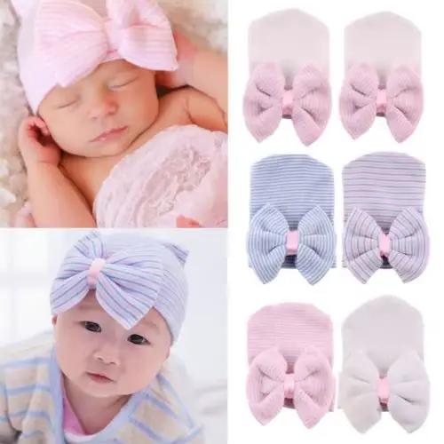 Citgeett – bonnet tricoté en Crochet pour bébé