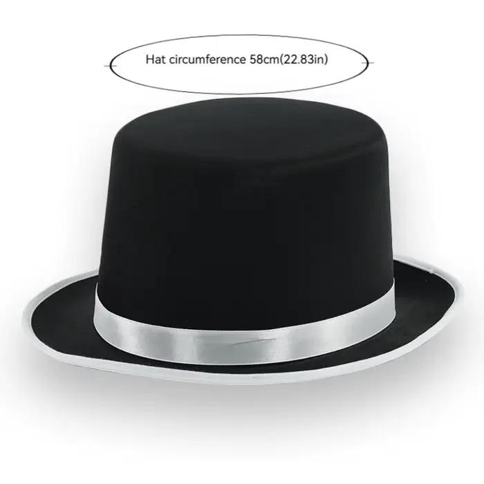 Chapeau de Magicien Multicolore Léger pour Toutes Occasions – Accessoire de Costume