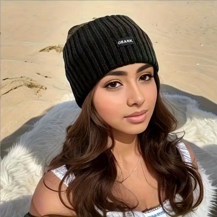Bonnet tricoté pour femmes