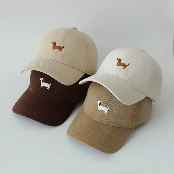 Casquette de baseball brodée Teckel