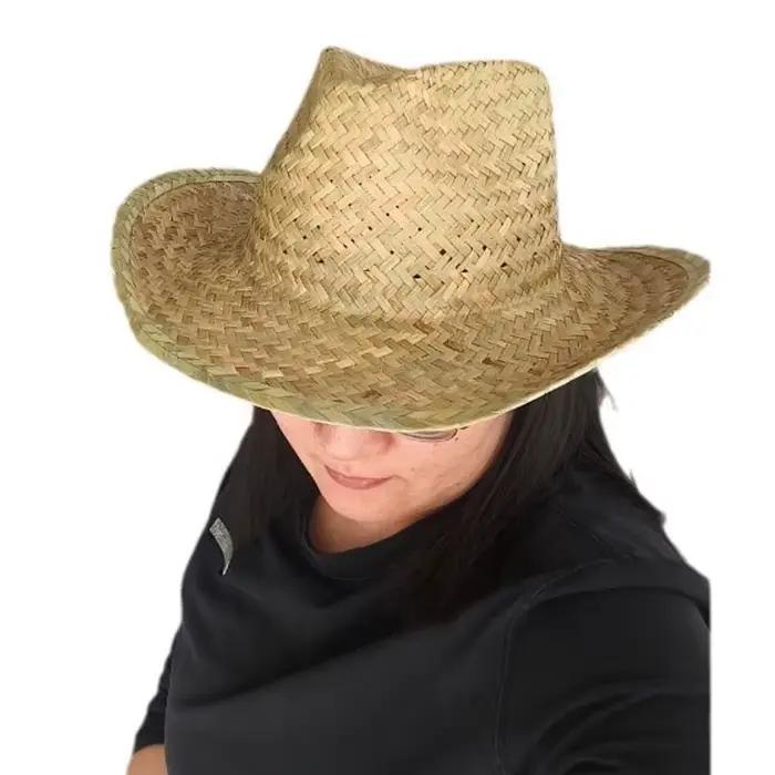 Chapeau de paille à large bord