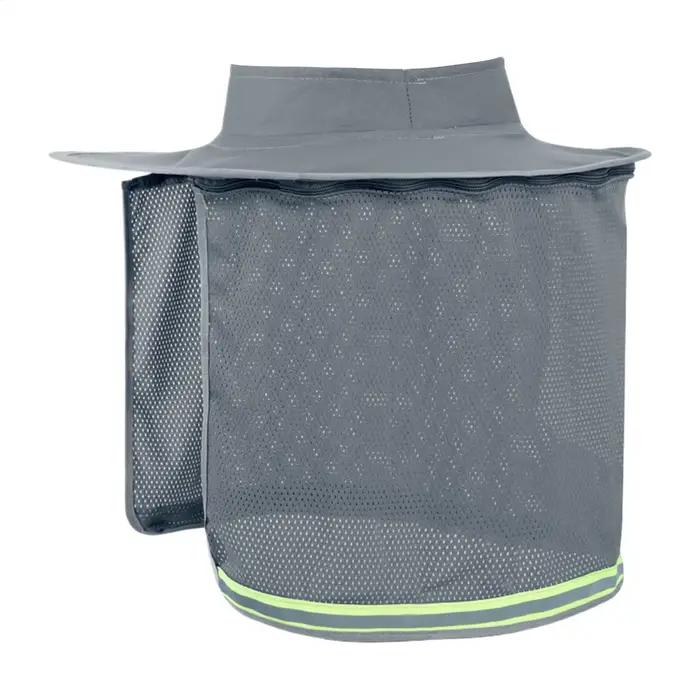 Casque de sécurité pare-soleil