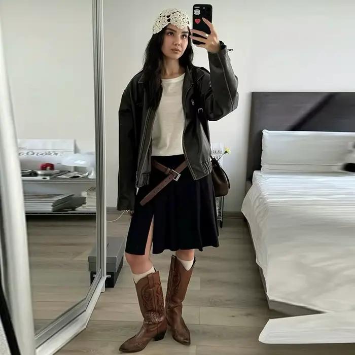 Chapeau en dentelle ajourée tricoté à la main pour femme