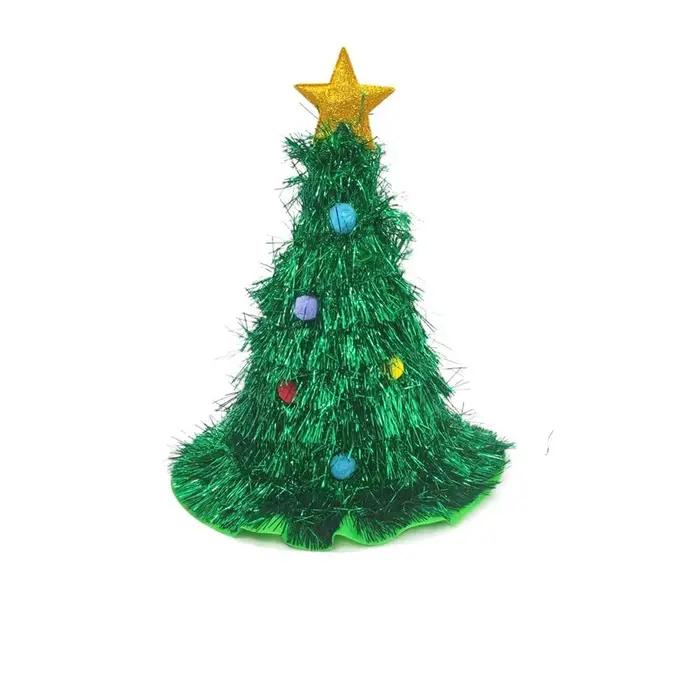 Chapeau de Noël amusant et brillant pour adulte