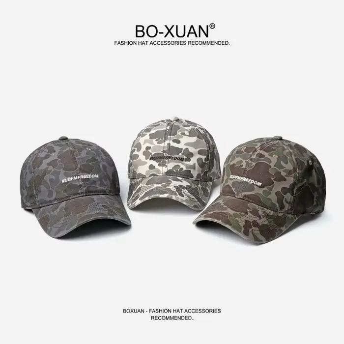 CamSolomon-Casquette de Baseball Verte à Bords Incurvés pour Homme