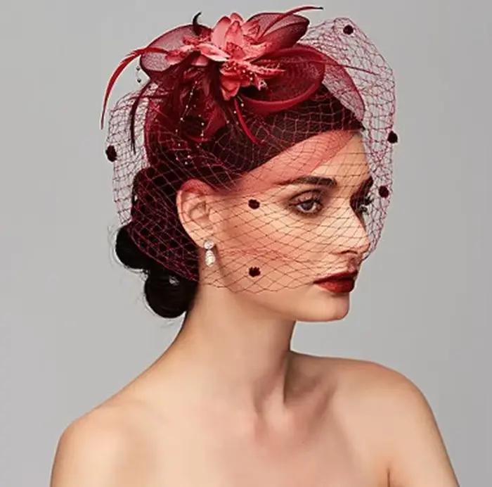 Chapeau haut de forme pour femme