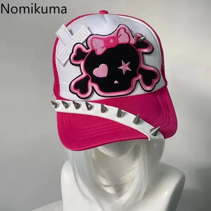Chapeaux Punk Y2k pour femmes
