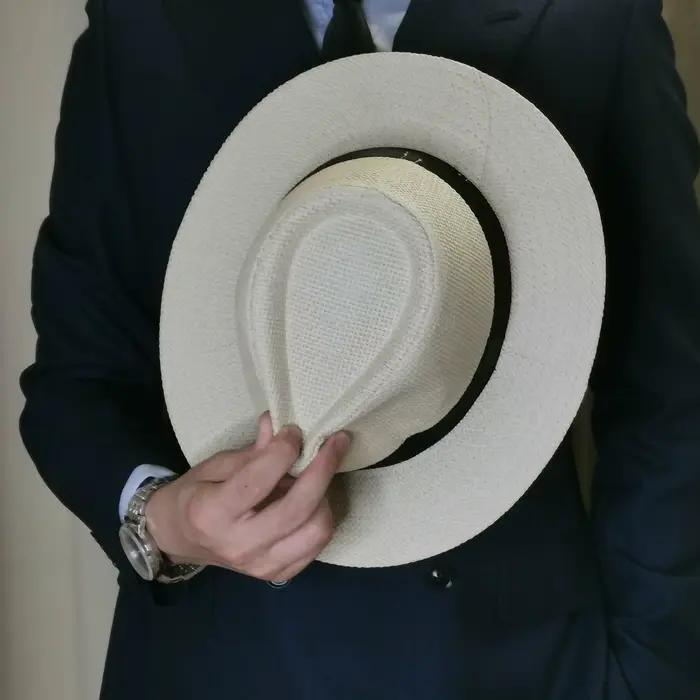 Chapeaux de soleil classiques d'été de grande taille 60cm pour hommes et femmes