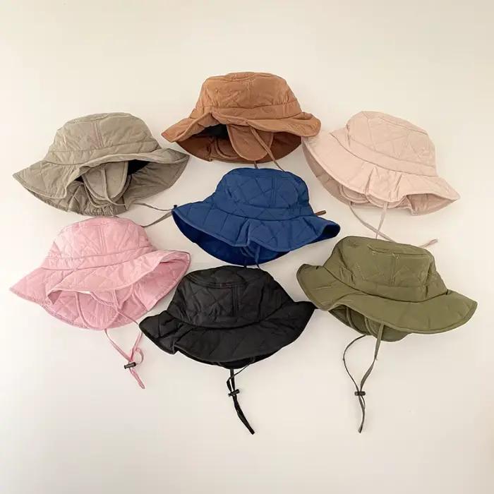 Adorable chapeau de bassin aéré en INS et de style japonais. Idéal pour le printemps/automne