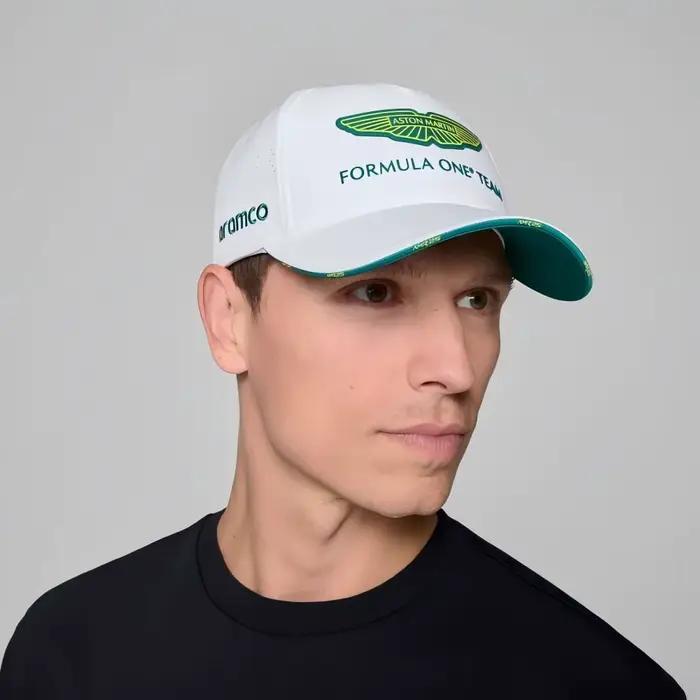 Casquette de baseball d'entraînement quotidien de l'équipe de course F1 Aston Martin