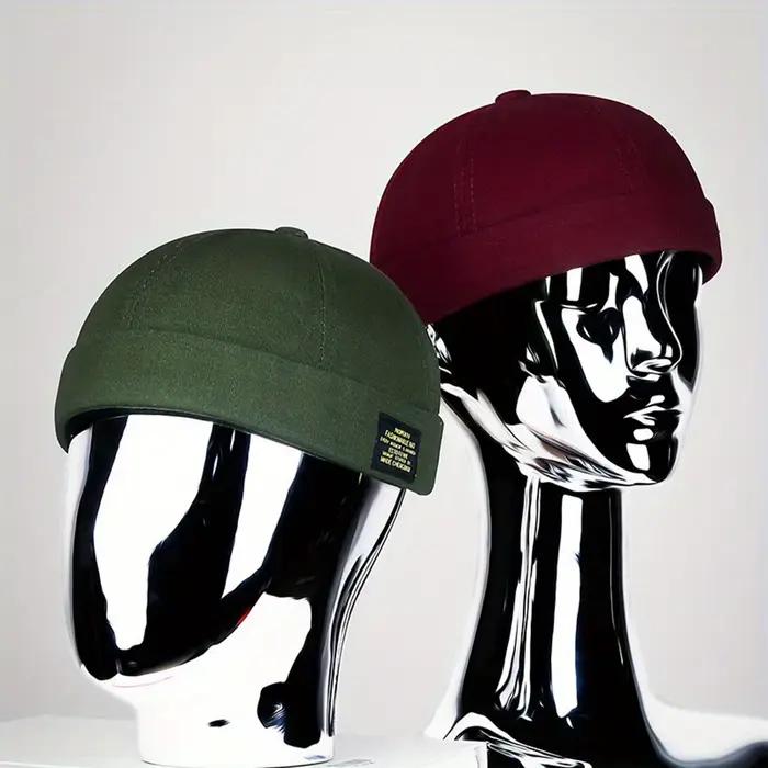 Casquette de jalon rétro en coton réglable