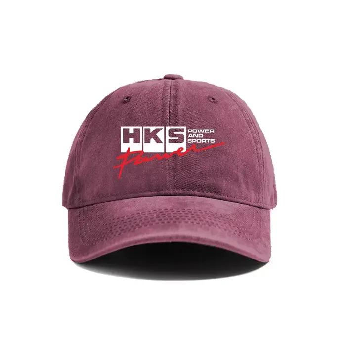 HKS Power and Sports casquette de Baseball en détresse chapeaux