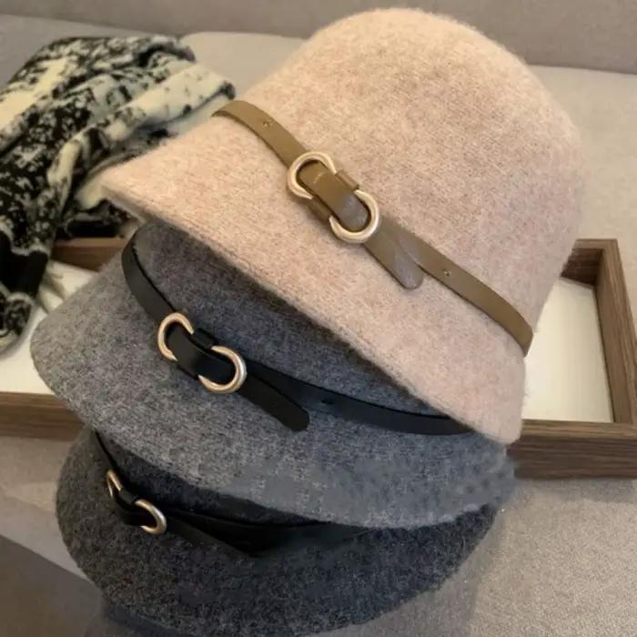 Chapeau de pêcheur en laine élégant