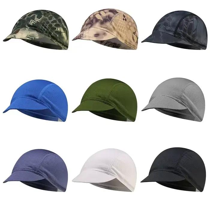 Nouvelle casquette de cyclisme chapeau de vélo avec visière Protection UV pare-soleil chapeaux pour hommes femmes