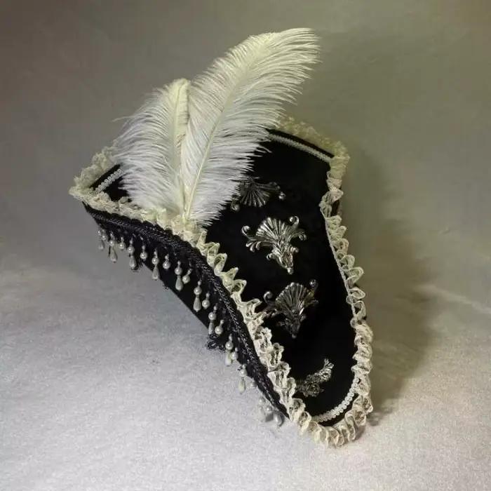 Chapeau de Pirate rétro comtesse