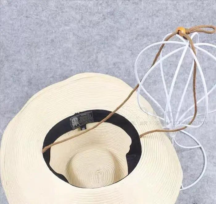 Chapeau de paille en papier pour hommes