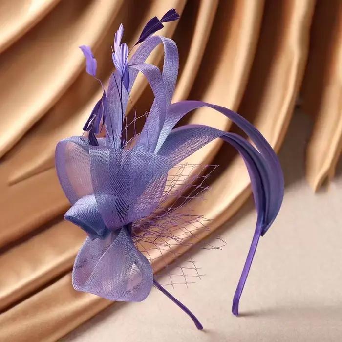 Chapeaux Derby en plumes - 2026 Victoria Fascinators Tenue Chapeaux