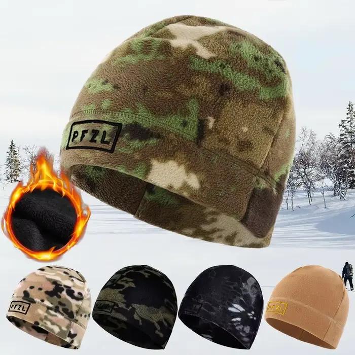 Bonnet chaud en polaire coupe-vent pour homme et femme