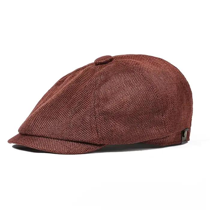 Chapeau béret rétro unisexe