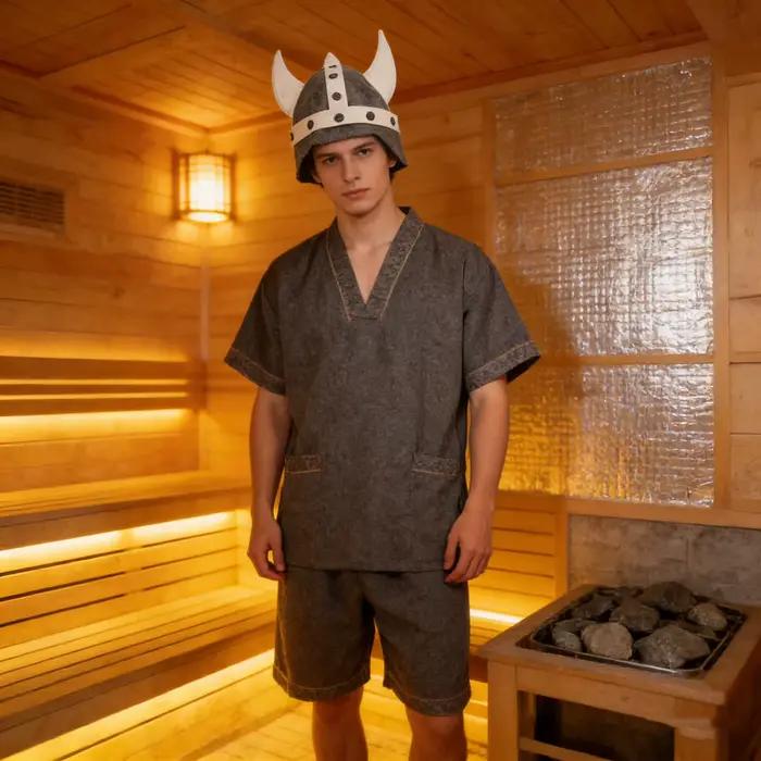 Chapeau de sauna en feutre