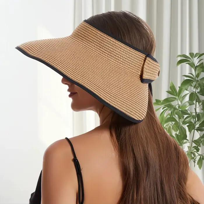 Chapeau de soleil de plage d'été pour femmes