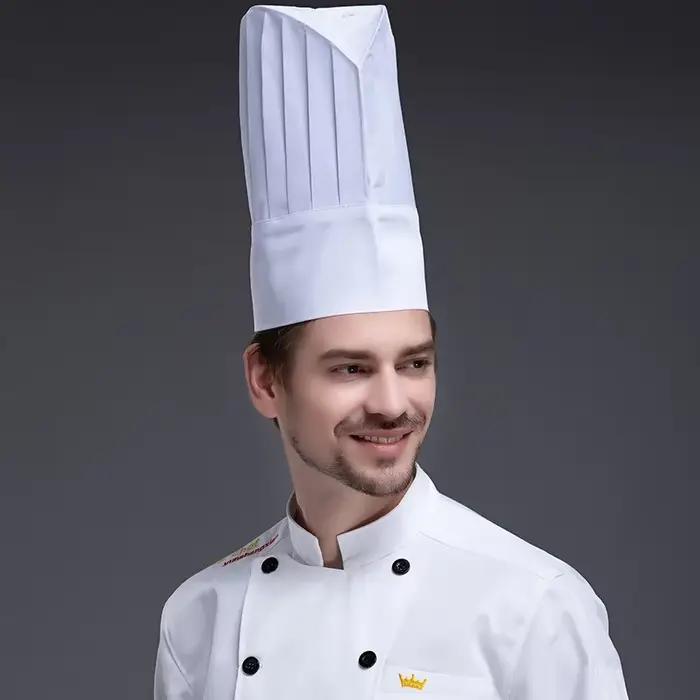 Casquette de cuisine élastique pour homme