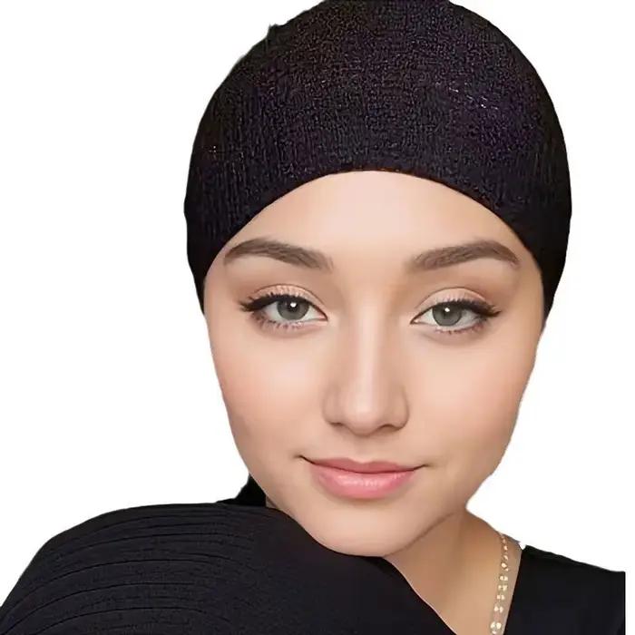 Chapeaux en maille musulmane pour femmes