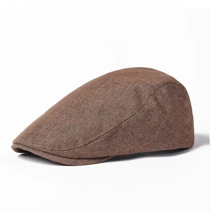 Béret vintage pour homme en coton