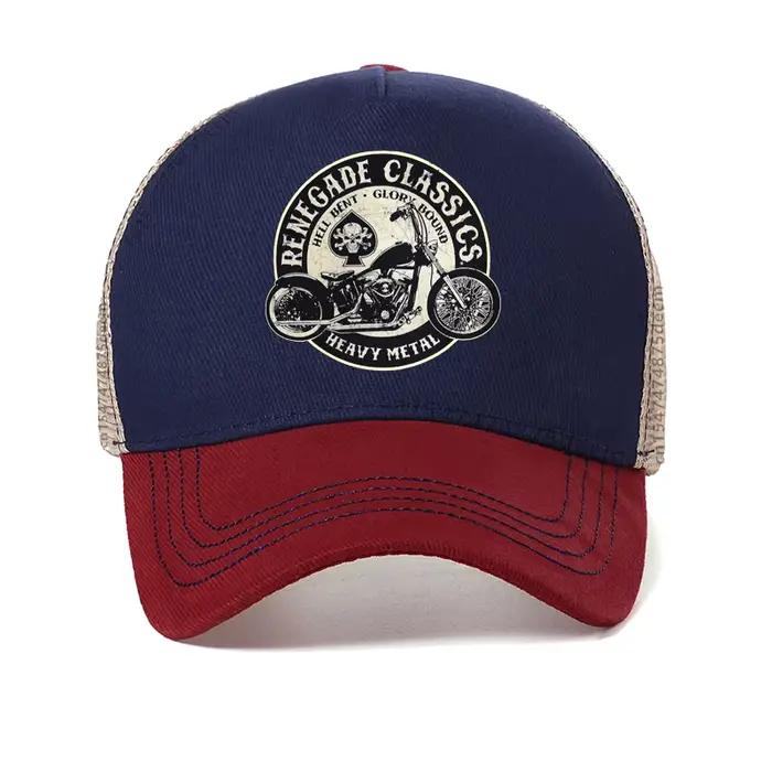 Nouvelle casquette de baseball vintage Glory Bounds Motorcycle USA Heavy Metal pour hommes