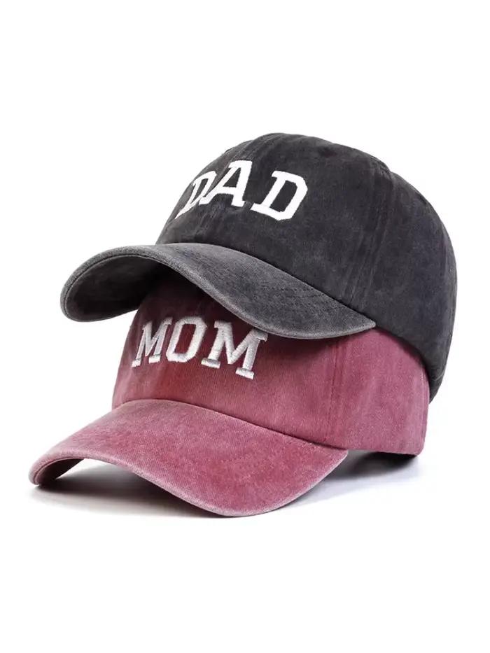 Chapeau de Baseball brodé pour maman et papa