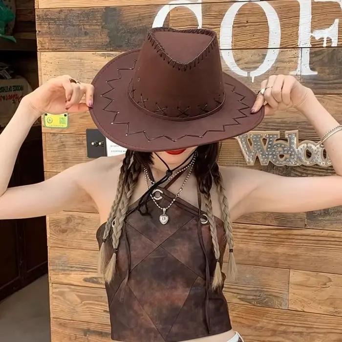 Chapeau de Cowboy occidental Vintage