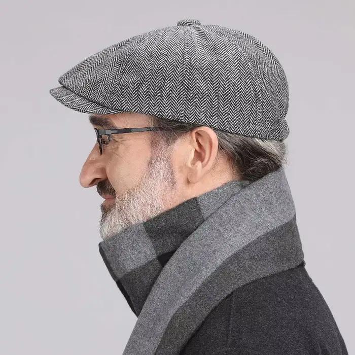 Chapeaux d'hiver tendance pour hommes : Bérets de peintre britanniques