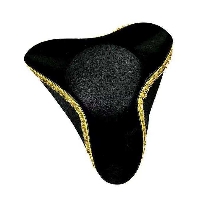 Chapeau de Cosplay Tricorn Colonial pour Adulte