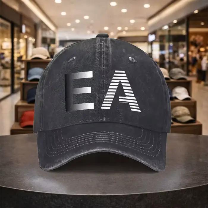 Casquette de baseball à motif EA