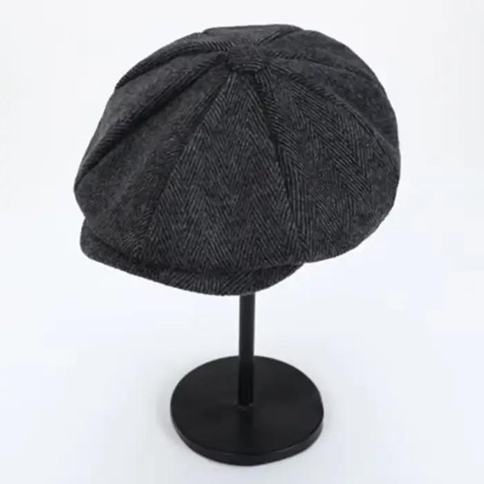 Casquettes de journal rétro pour hommes