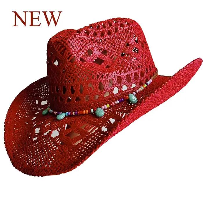 Chapeau de cowboy rouge