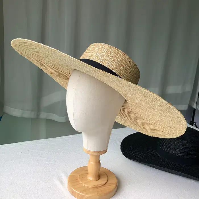 Chapeau de bateau à large bord de 15cm