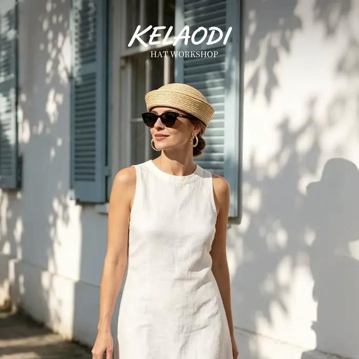 KELAODI Ins Luxury 100% Paille Naturelle
