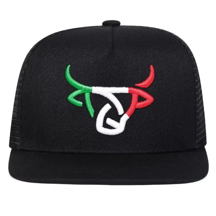 Casquettes de baseball décontractées unisexes avec broderie tête de bœuf