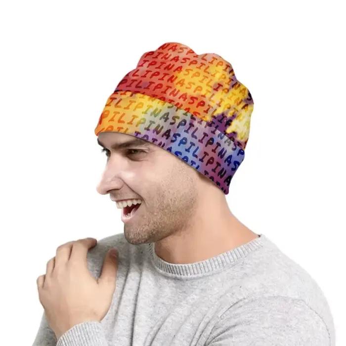 Bonnets Hip Hop en tricot froid avec logo personnalisé