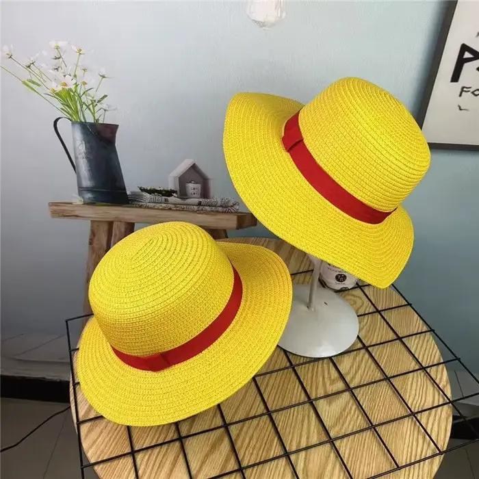 Chapeau Anime One Piece en paille