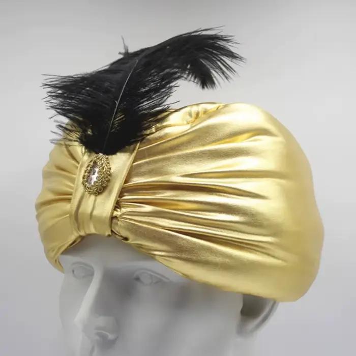 Chapeau indien de couleur vive pour Halloween