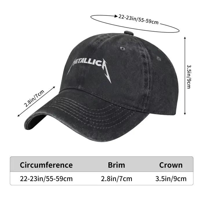 Metallicas – casquette de Baseball à visière pour hommes et femmes, à la mode