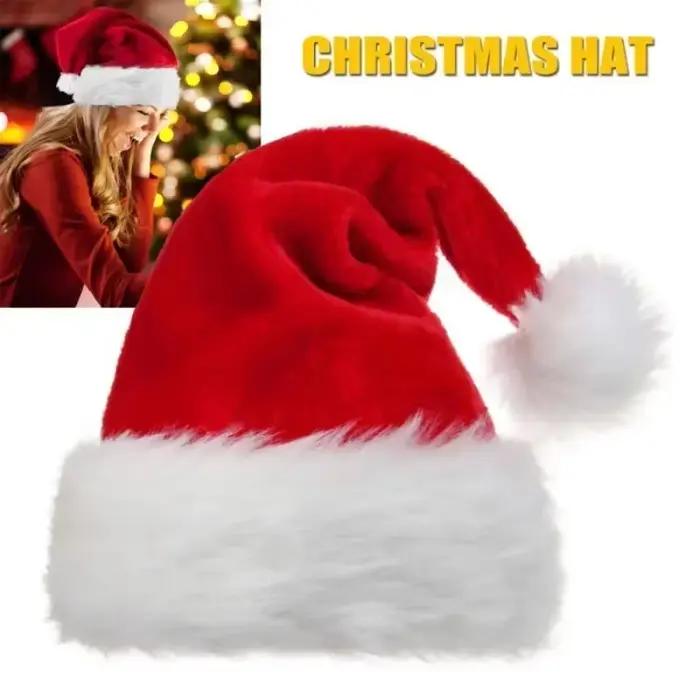 Chapeau de père noël pour adultes et enfants
