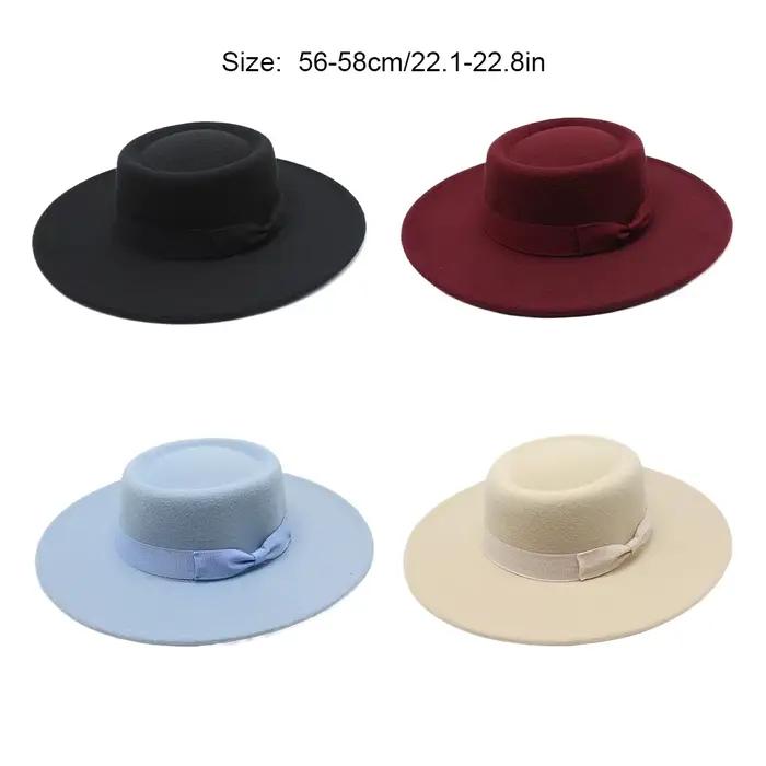 Chapeau Fedora avec nœud papillon français