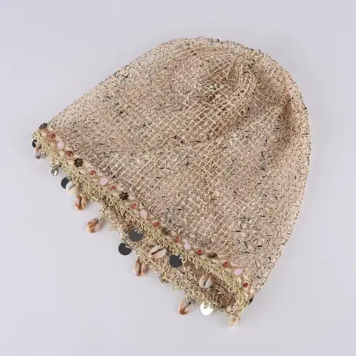Bonnet léger à motif coquille