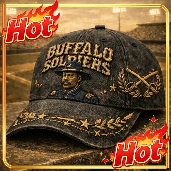 Casquette de baseball personnalisée Buffalo Soldiers Historic Cavalry