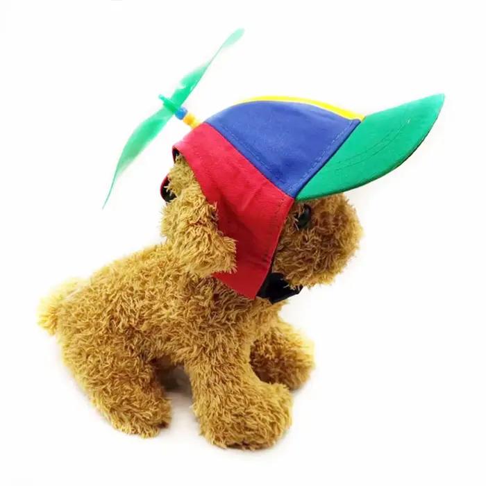 Chapeau à hélices coloré et détachable pour animaux de compagnie – Adorable